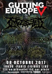 Ingested + Condemned + Cytotoxin + Carnophage + Guttural Deepthroat